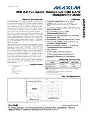 MAX3349EAEBE+T 数据规格书 1