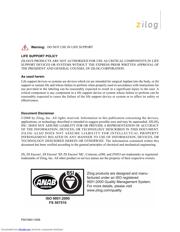 Z8F2421AN020SC00TR datasheet.datasheet_page 2