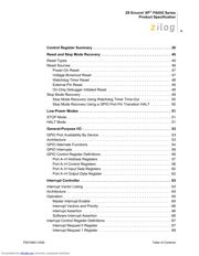 Z8F1621VN020SC datasheet.datasheet_page 5