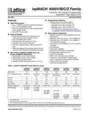 LC4256V3T100C datasheet.datasheet_page 1