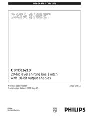 CBTD16210DGG,518 datasheet.datasheet_page 1