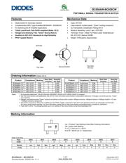 BC856 数据规格书 1