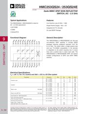 HMC253QS24 数据规格书 1