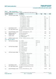 74AUP1G07GW,125 数据规格书 6