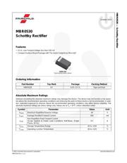MBR0530 Datenblatt PDF