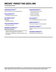 HMC5846LS6 datasheet.datasheet_page 2