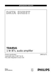 TDA8541T/N1 数据规格书 1
