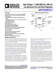 ADP2370ACPZ-1.8-R7 数据规格书 1