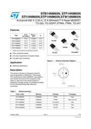 STW14NM65N datasheet.datasheet_page 1