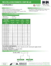 ACML-0402-190-T 数据规格书 1