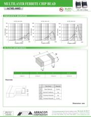 ACML-0402-190-T 数据规格书 2