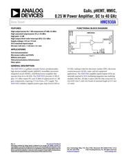 HMC930A-DIE datasheet.datasheet_page 1