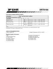 XRT6164 datasheet.datasheet_page 5