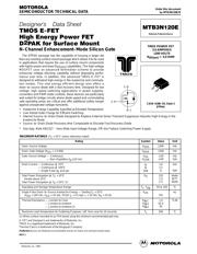 MTB3N120E datasheet.datasheet_page 1