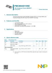 PMCM4401VNE 数据规格书 1