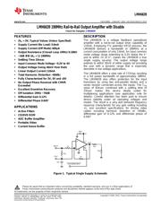 LMH6639MA datasheet.datasheet_page 1