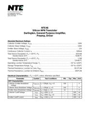 2N6426 Datenblatt PDF