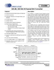 CS4384-DQZR 数据规格书 1