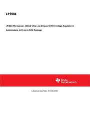 LP3984IMF-1.8 数据规格书 1