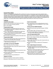 CY8C4245LQI-483T datasheet.datasheet_page 1