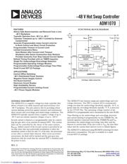 ADM1070 数据规格书 1