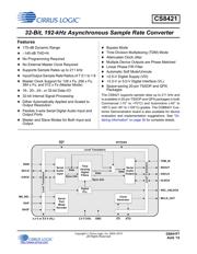 CS8421-DZZR datasheet.datasheet_page 1