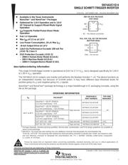SN74AUC1G14YEPR 数据规格书 1
