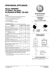 NTB75N03RT4 datasheet.datasheet_page 1