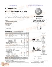 NTD3055-150 数据规格书 1