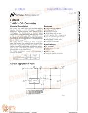 LM2611 数据规格书 1