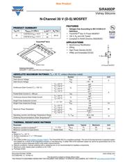 SIRA00DP-T1-GE3 datasheet.datasheet_page 1