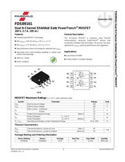 FDS89161 datasheet.datasheet_page 1