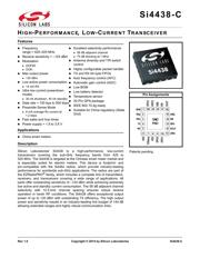 SI4438-C2A-GM datasheet.datasheet_page 1