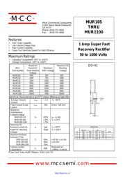 MUR1100 datasheet.datasheet_page 1