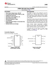 LM380N/NOPB 数据规格书 1