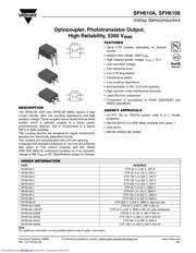 SFH6106-3T Datenblatt PDF