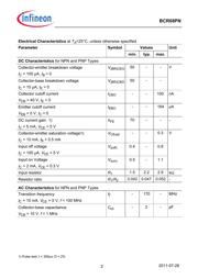 BCR 08PN H6327 datasheet.datasheet_page 2