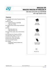 M95256-RDW6TG/K datasheet.datasheet_page 1