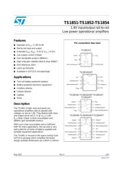 TS1854 datasheet.datasheet_page 1