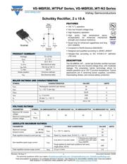 MBR6045WTPBF Datenblatt PDF