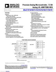 ADUC7020BCPZ62I datasheet.datasheet_page 1