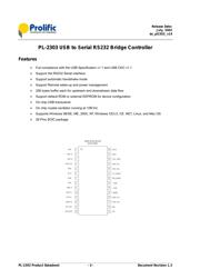 PL2303HXD 数据规格书 3