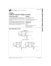 LM2664 数据规格书 1