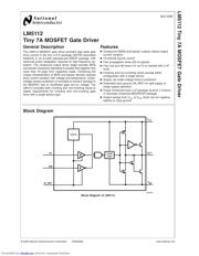 LM5112Q1SDX/NOPB datasheet.datasheet_page 1