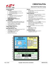 C8051F520-C-IMR 数据规格书 1