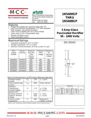 1N5408GP-TP 数据规格书 1