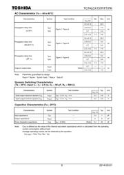 TC74LCX157F(F) 数据规格书 6