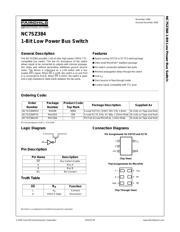 NC7SZ384P5 datasheet.datasheet_page 1