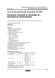 BR24L04FV-W datasheet.datasheet_page 1