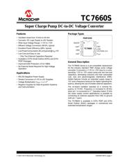 TC7660SEOA Datenblatt PDF